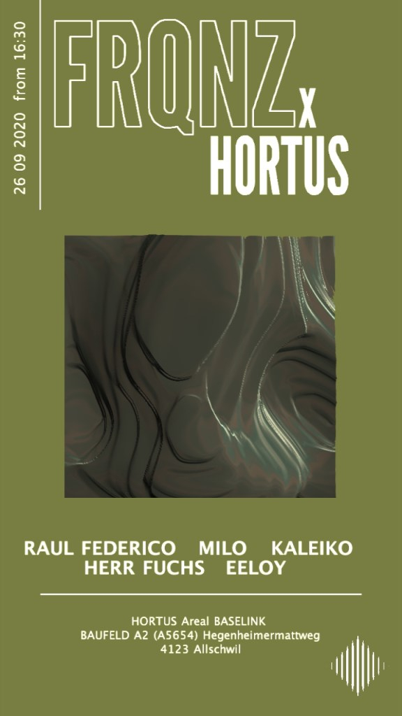 [CANCELLED] FRQNZ x Hortus - Flyer back