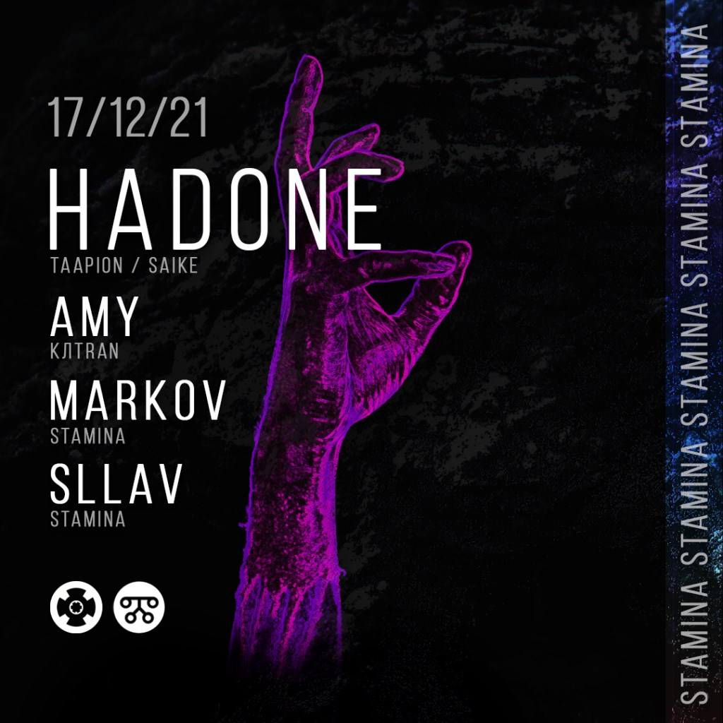 Stamina with Hadone - Flyer back