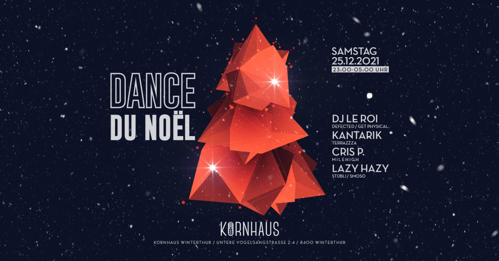 Dance DU Noël - Flyer front