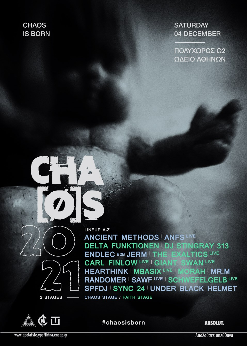 Chaos 2021 - Flyer front