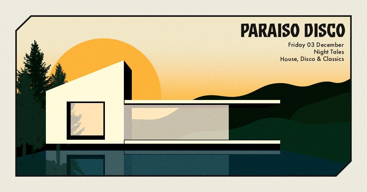 [FREE ENTRY] Paraiso Disco: House, Disco + Classics - Flyer front