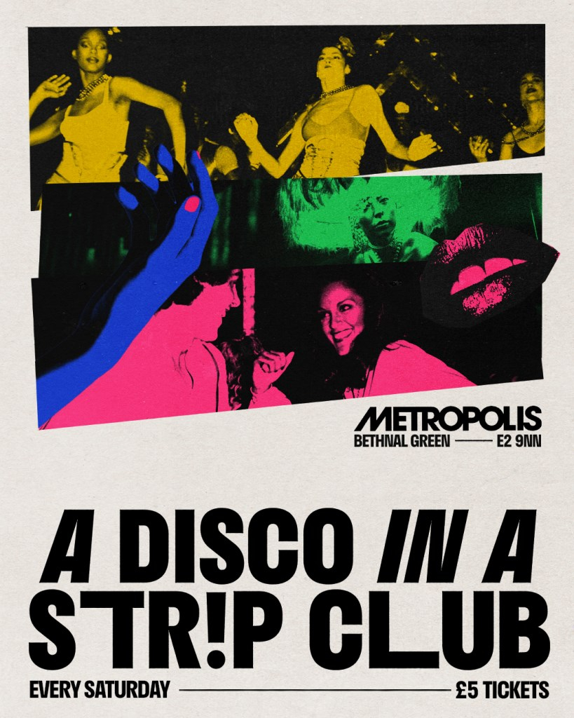 a Disco in a Str!p Club - Flyer front