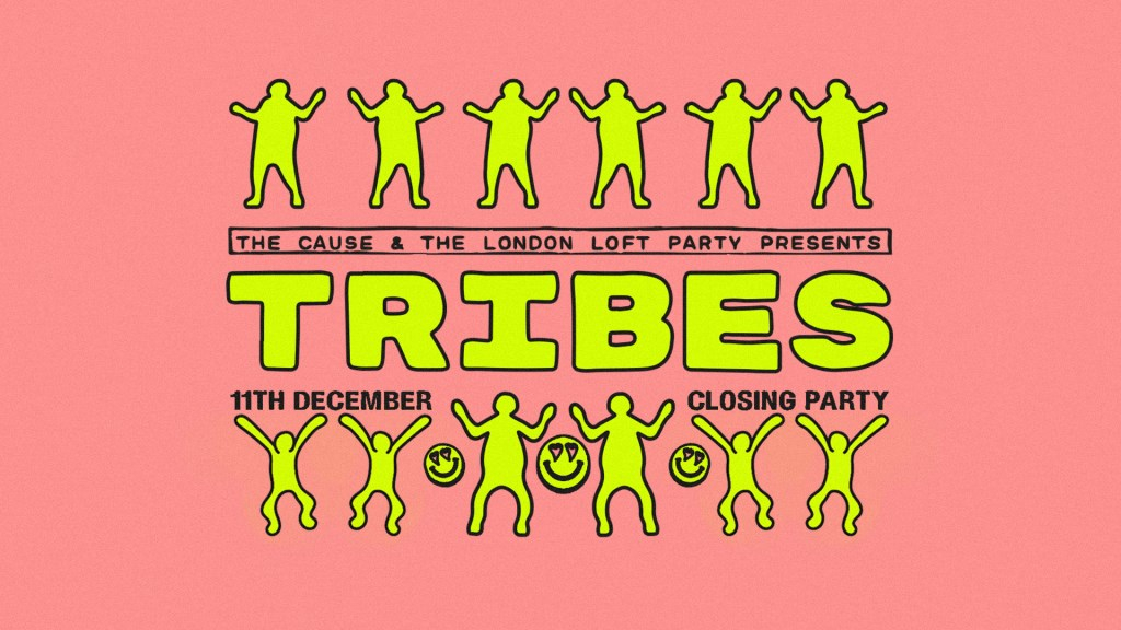 Tribes: Closing Party with KiNK Live, Ben Sims, Optimo, Alienata, Kolter, DJ Deep & More - Flyer front