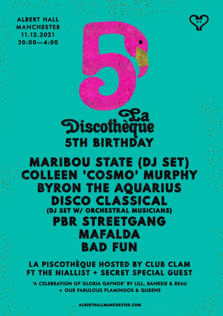 La Discotheque 5th Birthday - Flyer front