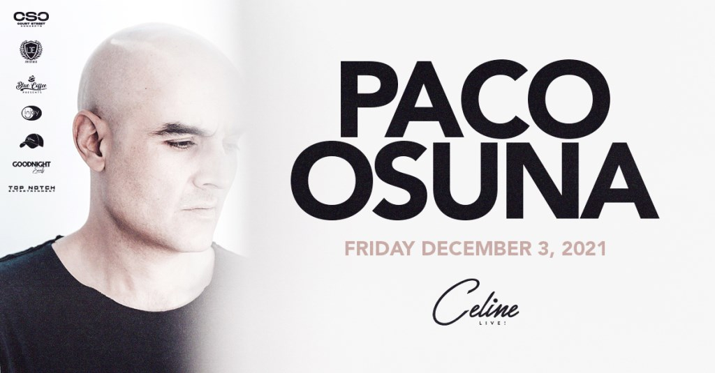 Paco Osuna - Flyer front