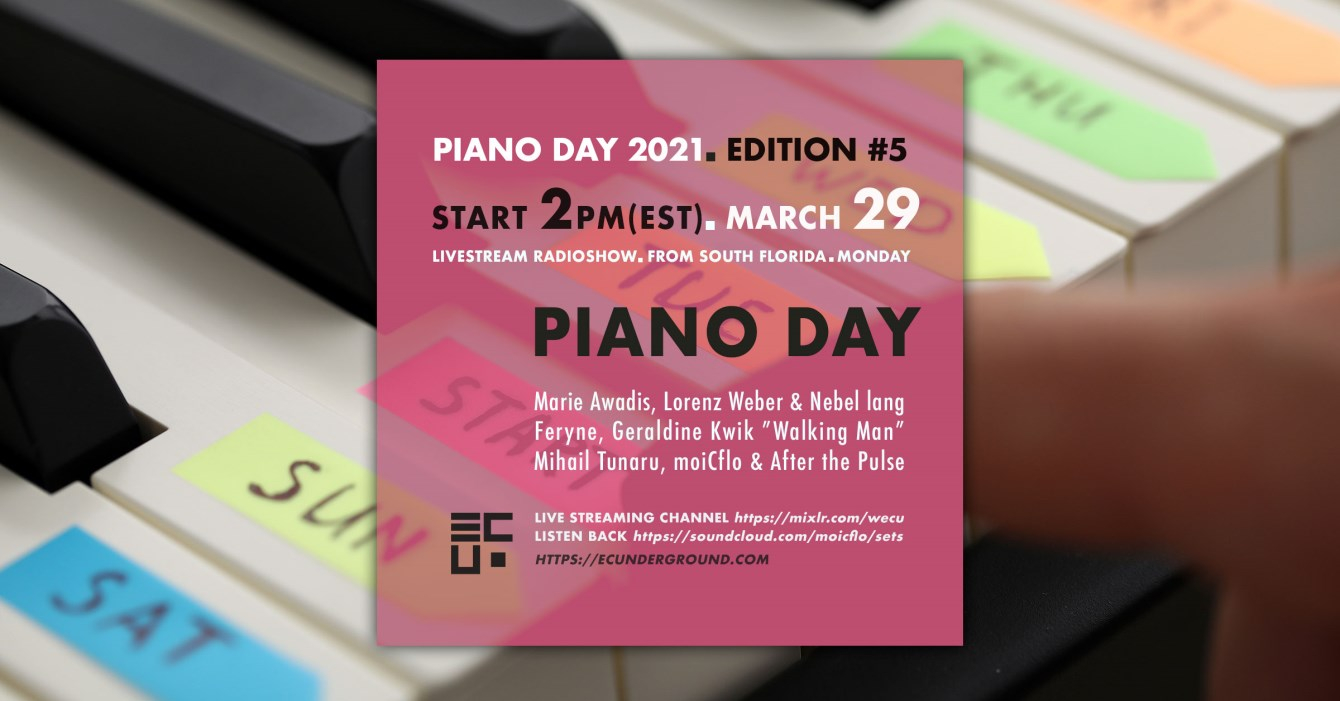 Piano Day 2021 - Flyer front