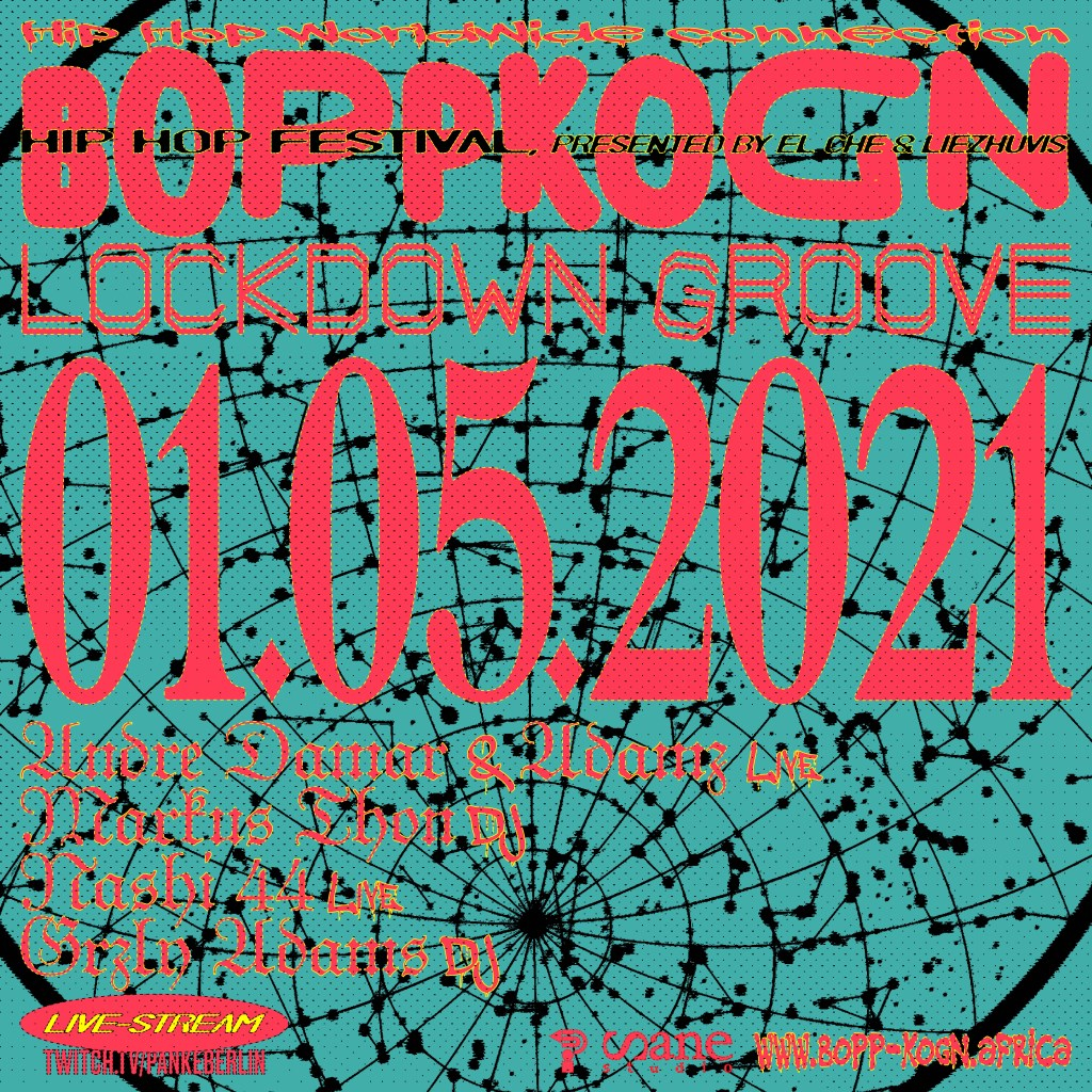 Boppkogn Festival #13 Lockdown Groove - Flyer front