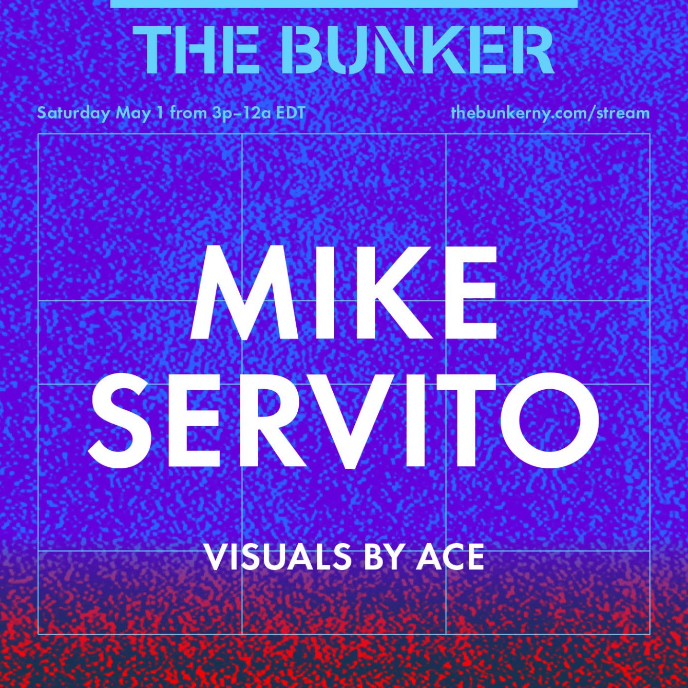 The Bunker Stream with Mike Servito 9 Hour set - Flyer back