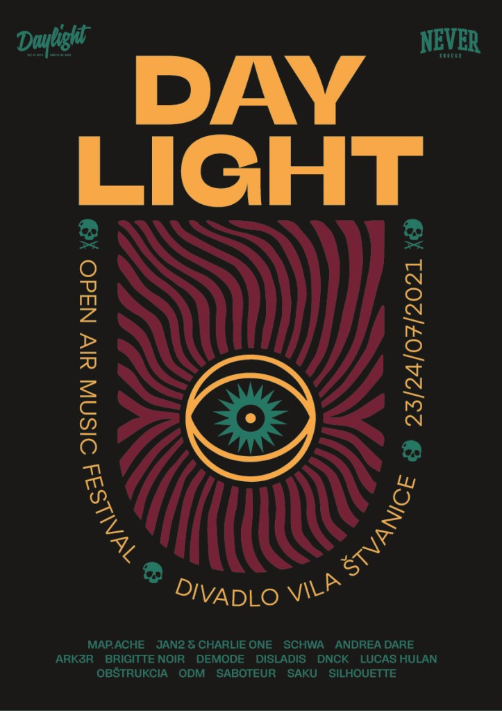 Daylight 2021 - Flyer front