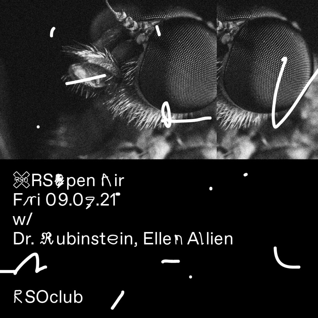 RSO Open Air with Dr. Rubinstein, Ellen Allien - Flyer front