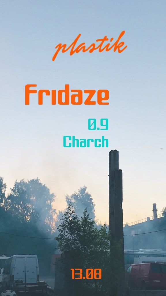 Fridaze • - Flyer front