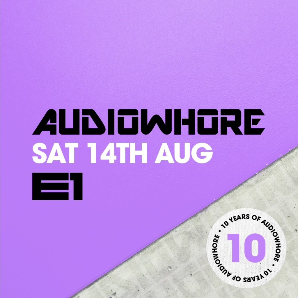 Audiowhore (Sold Out) - Flyer front