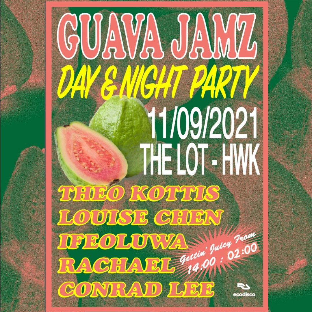 Guava Jamz Day & Night Party - Flyer front