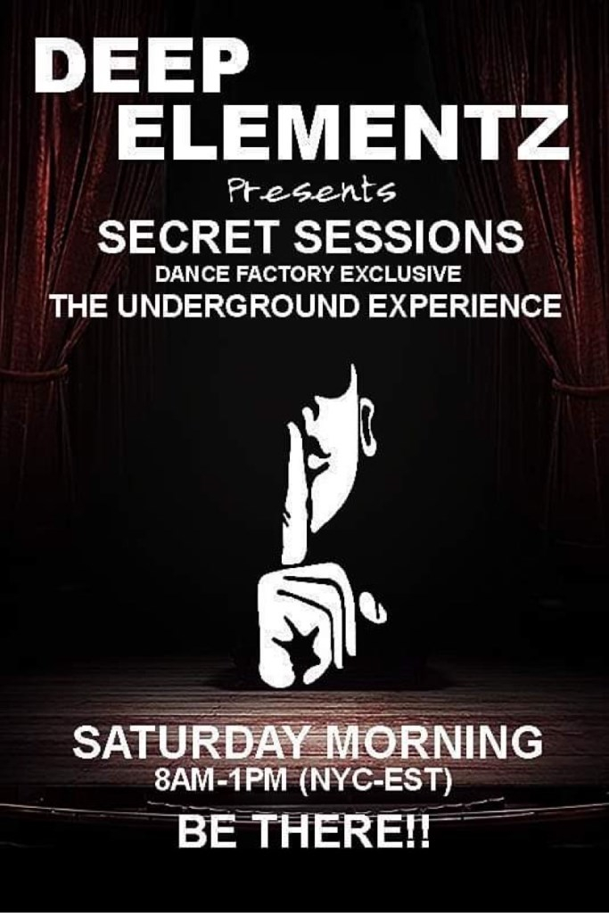 Secret Sessions Exclusive - Flyer front