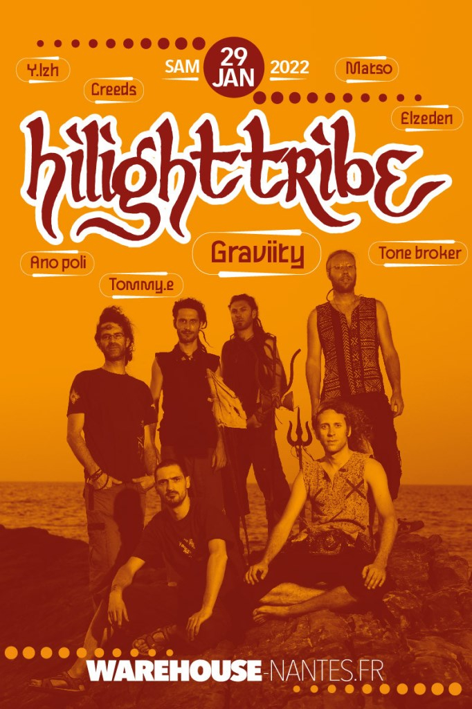 Hilight Tribe, Graviity - Flyer front