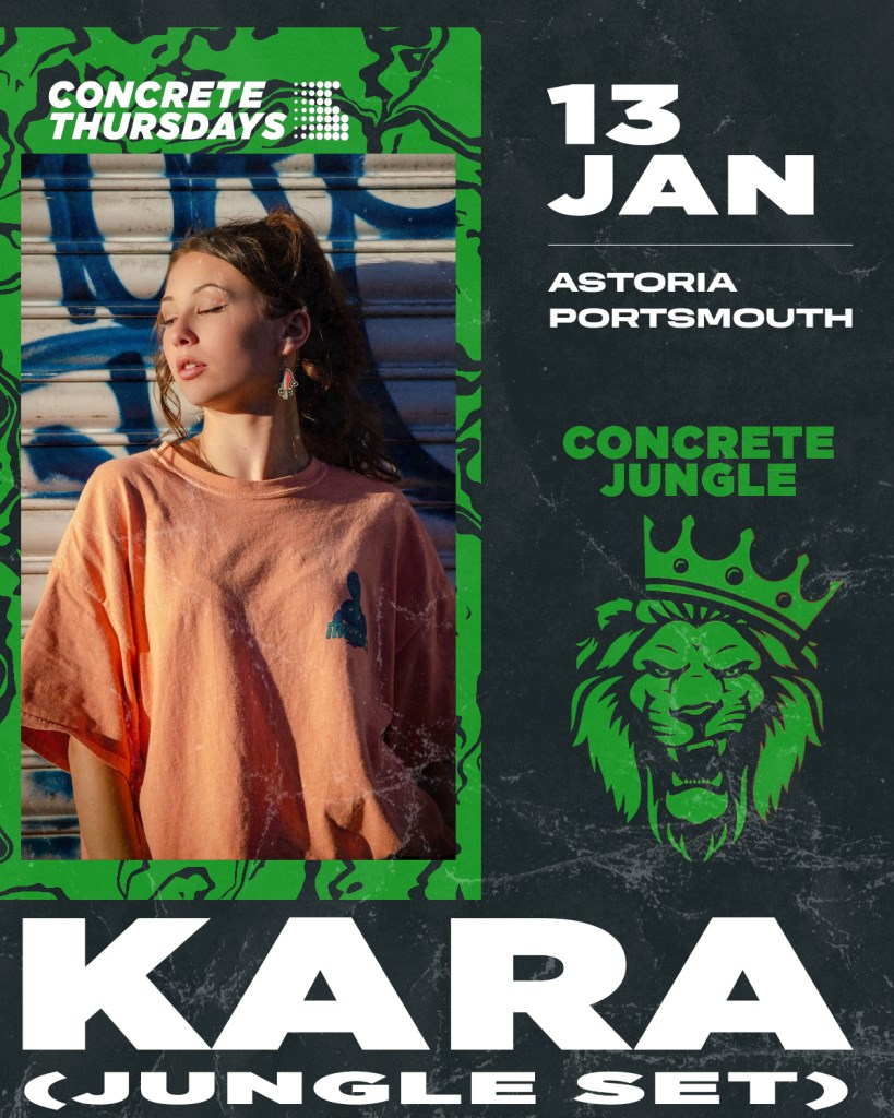 Concrete Jungle - Kara (Jungle Set) - Flyer front