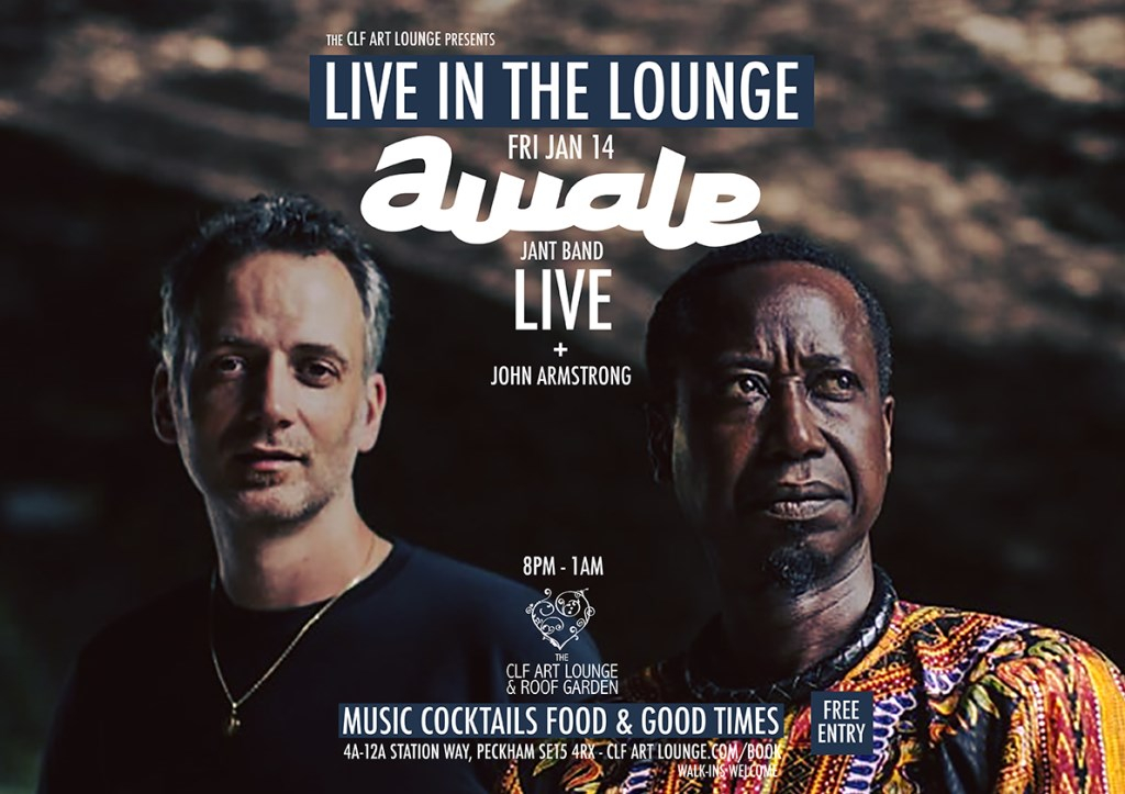 Awale Jant Band Live In The Lounge DJ John Armstrong, Free Entry - Flyer front