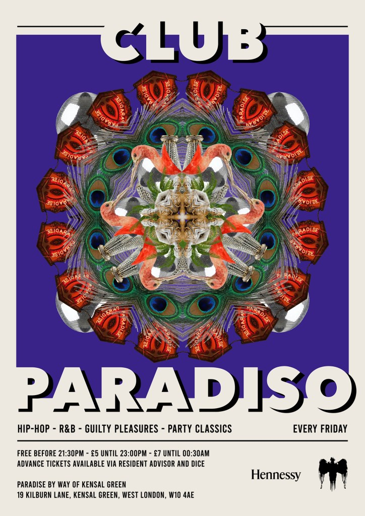 Club Paradiso - Every Friday - Flyer front