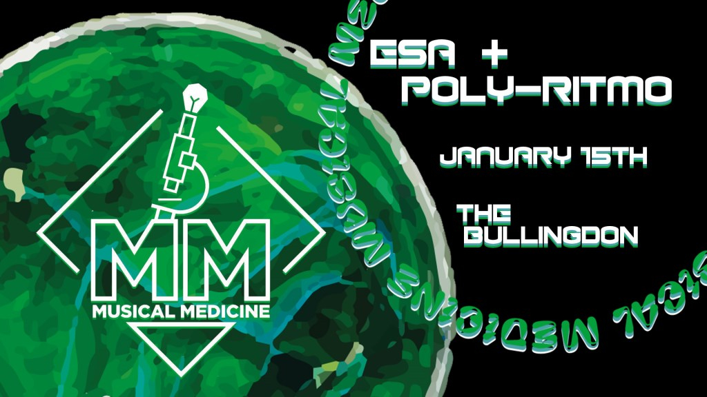 Musical Medicine feat. Esa & Poly-Ritmo - Flyer front