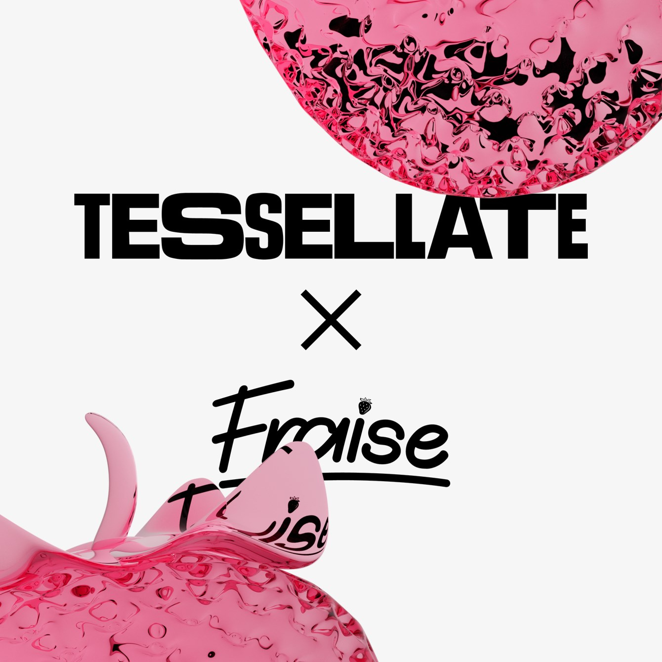 Tessellate x Fraise Records - Flyer front