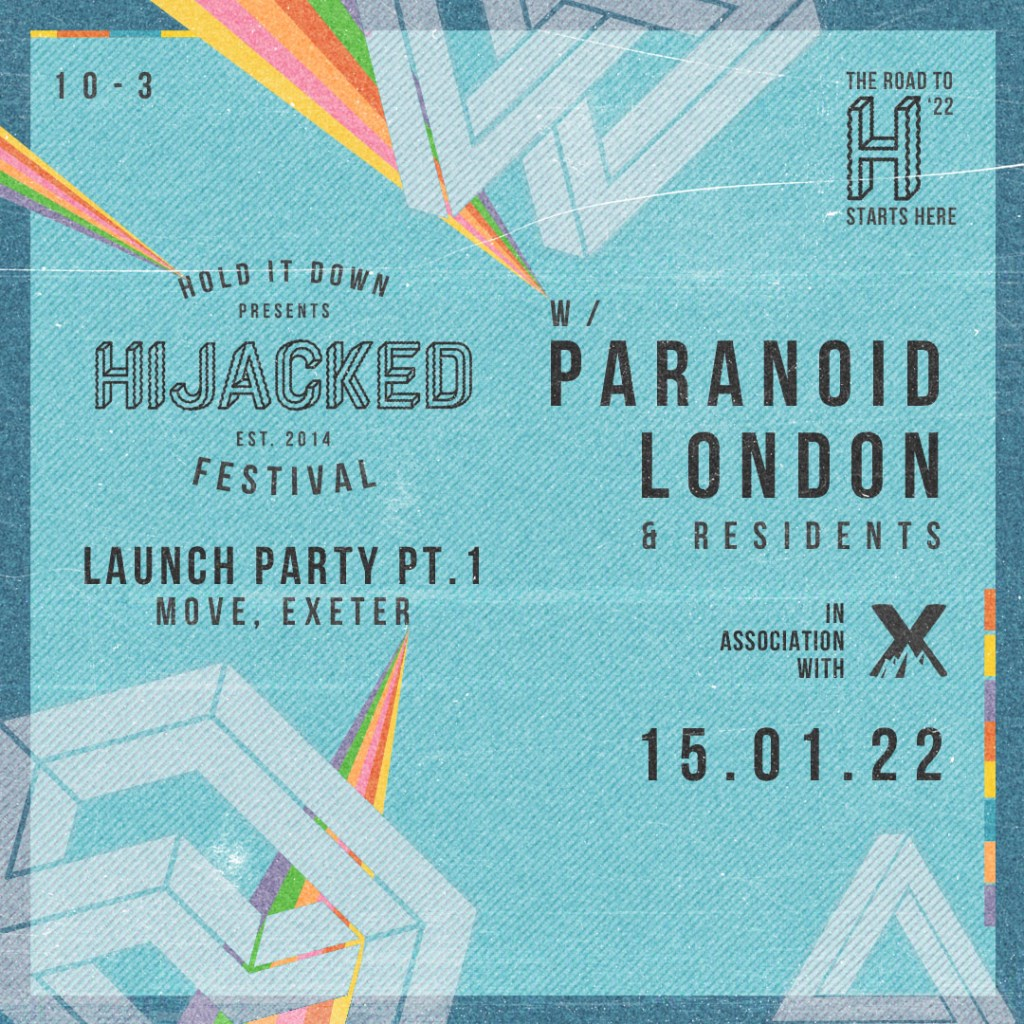 Paranoid London - Flyer front
