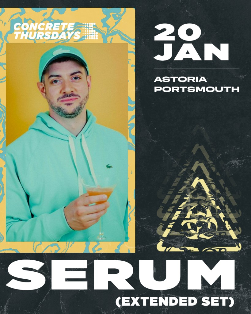 Serum (Extended Set) - Concrete Thursdays - Flyer front