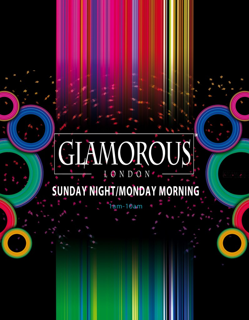 Glamorous Afterparty - Flyer front