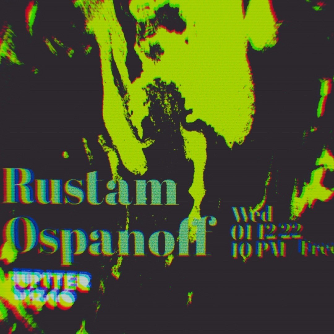 Rustam Ospanoff All Night Long - Flyer front