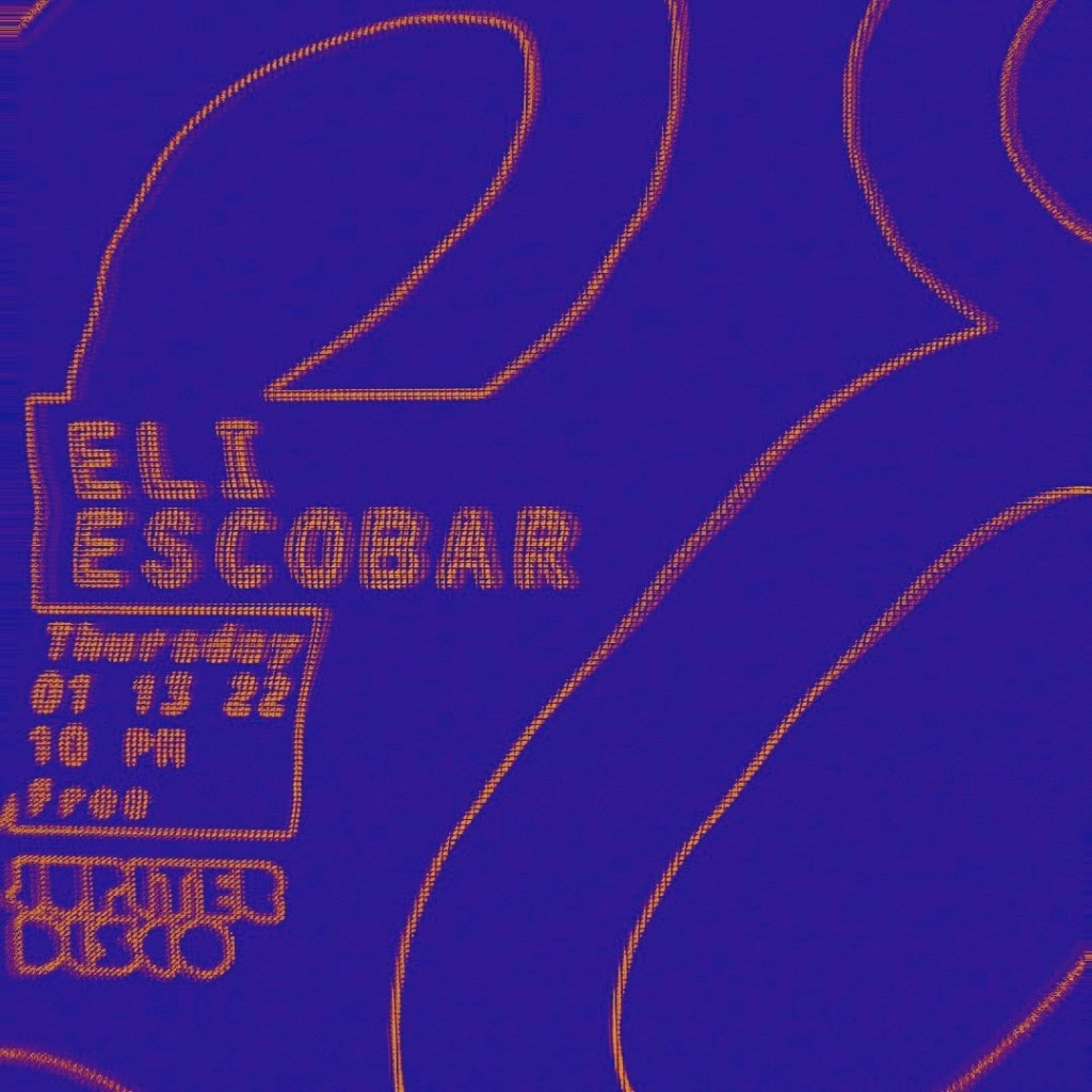 Eli Escobar All Night Long - Flyer front