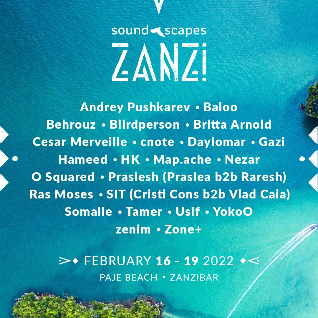 Soundscapes Zanzi - Flyer front