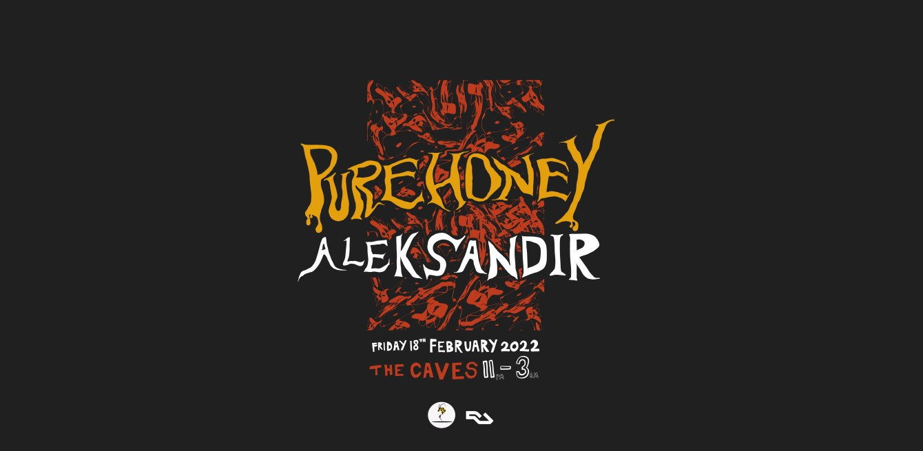 Pure Honey presents: Aleksandir - Flyer front
