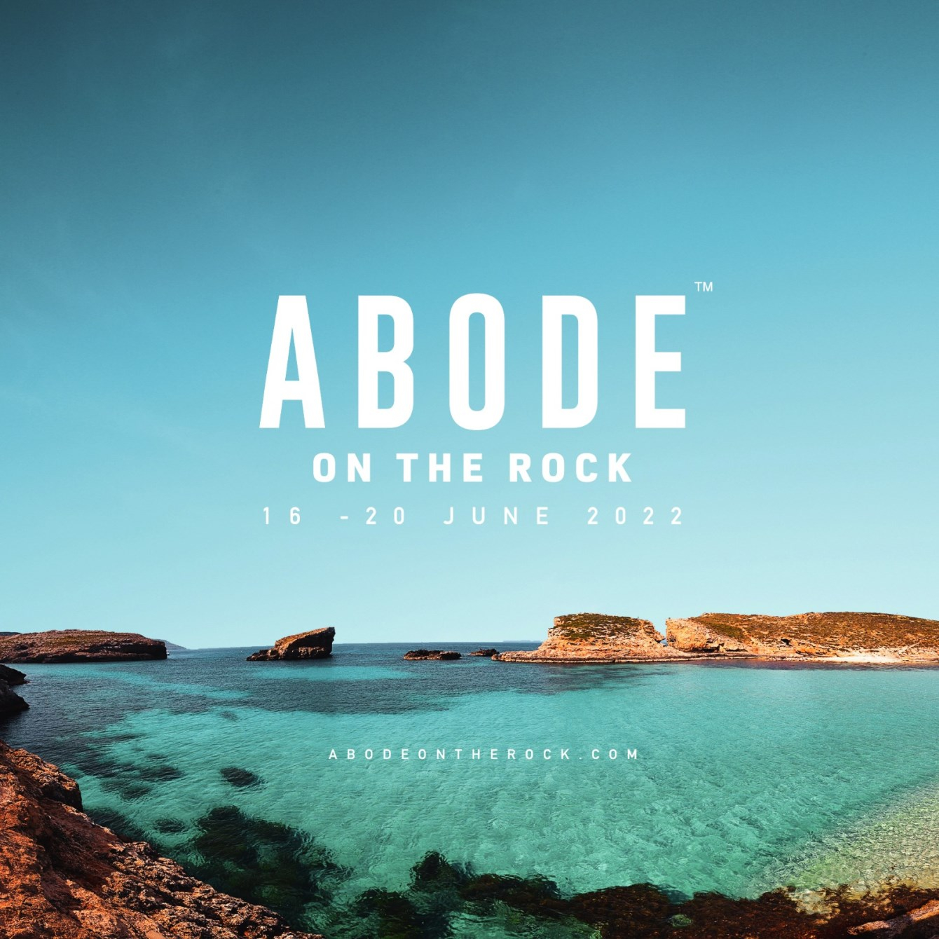 ABODE On The Rock 2022 - Flyer front
