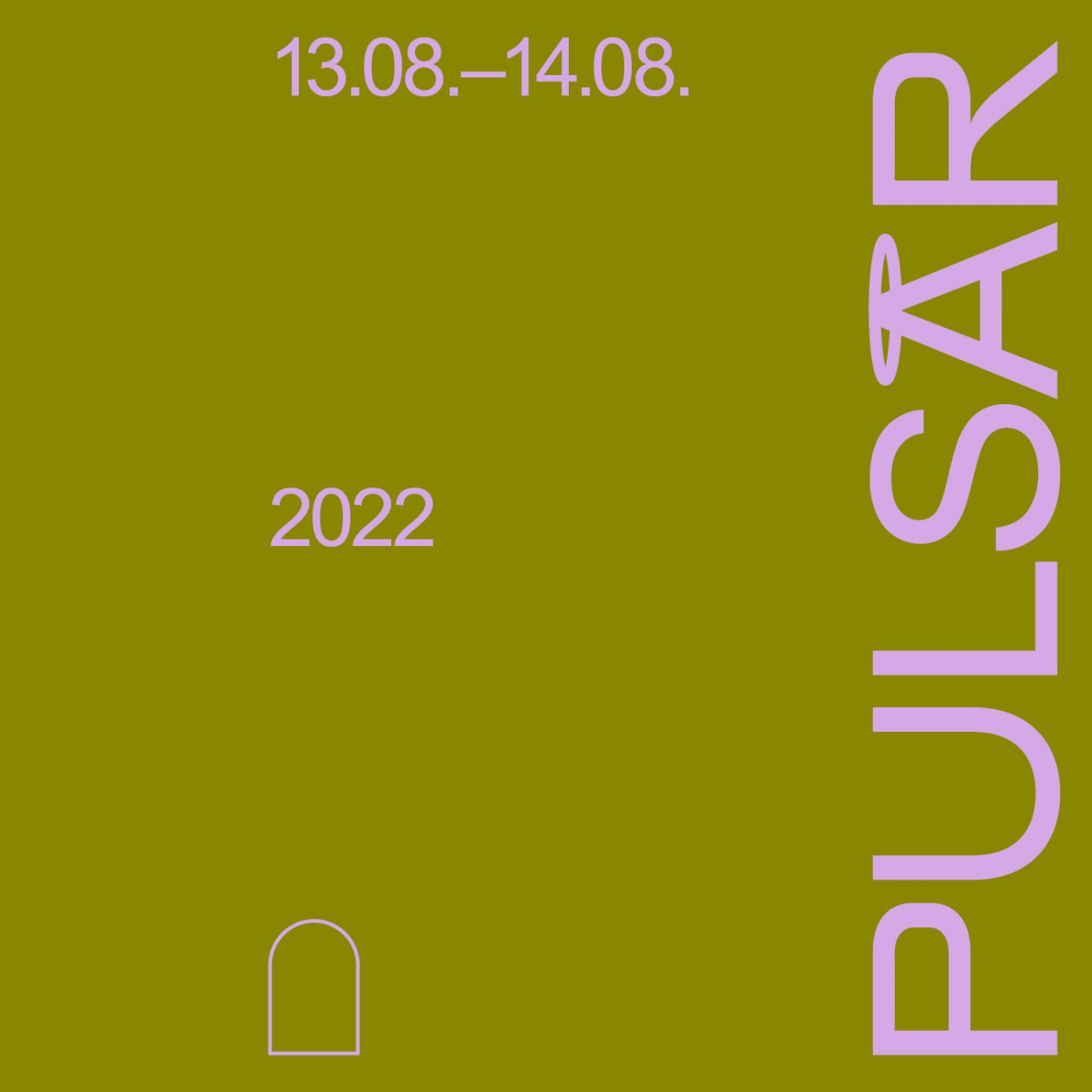 Pulsår Festival 2022 - Flyer back