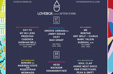 Lovebox 2015 announces afterparties image