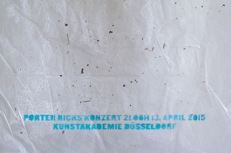 Porter Ricks play Düsseldorf's Kunstakademie image