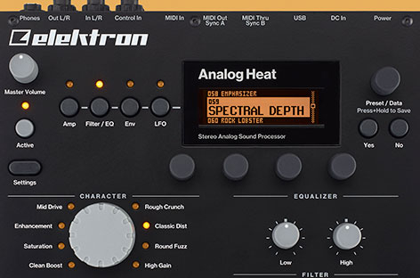 Elektron reveal new stereo processor, Analog Heat image
