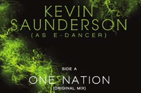 Kevin Saunderson's E-Dancer returns for 'One Nation' single image