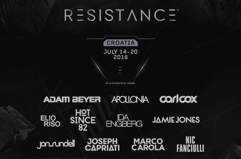 Ultra Europe announces Resistance lineup image