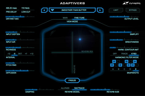 Zynaptiq release 'revolutionary' adaptive reverb plug-in image