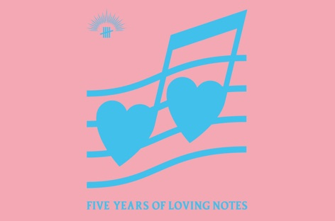 Antinote to release compilation, Five Years Of Loving Notes image