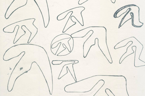 Designer of Aphex Twin logo shares unseen sketches image