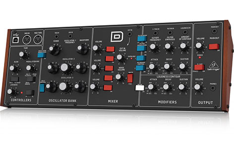 Behringer details $400 clone of analogue Minimoog synthesiser image