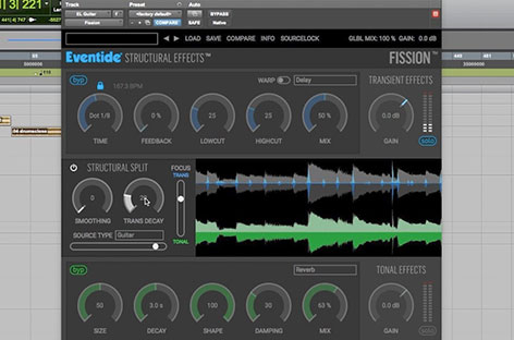 Eventide launches Fission plug-in with presets by Suzanne Ciani, Chris Carter image