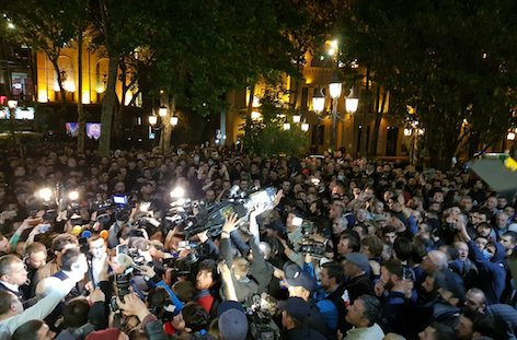 Georgia's Minister Of Internal Affairs apologises for police raids of Tbilisi clubs image