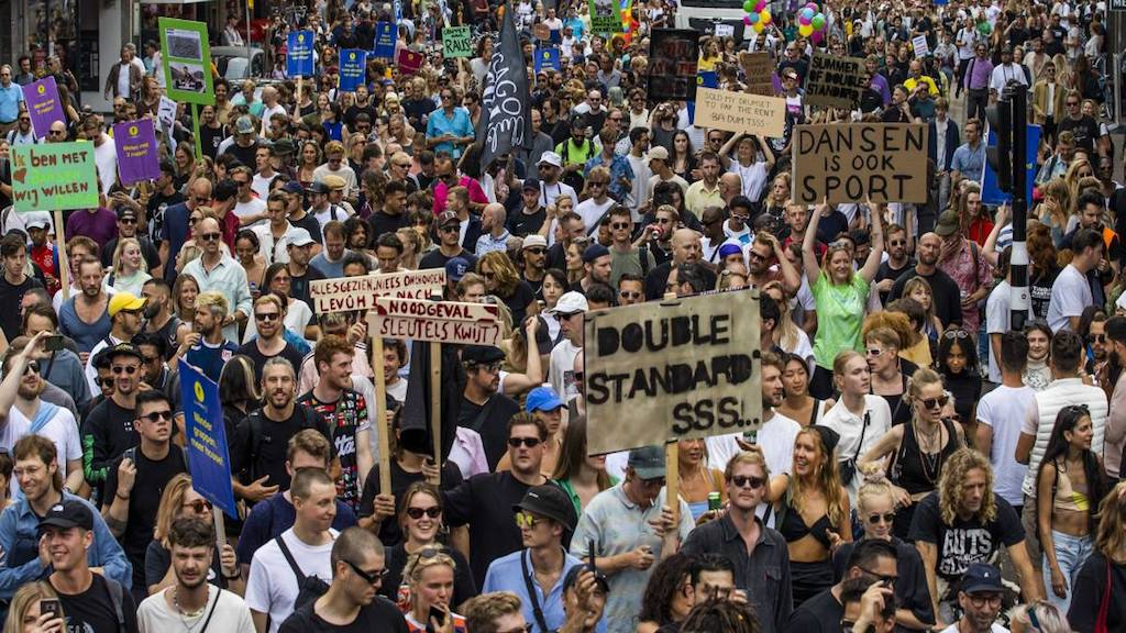 70,000-plus people support Unmute Us! protests in the Netherlands image