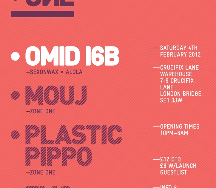 Zone One with Omid 16b at Crucifix Lane, London Zone One with Omid 16b at Crucifix Lane, London (2012) ⟋ RA