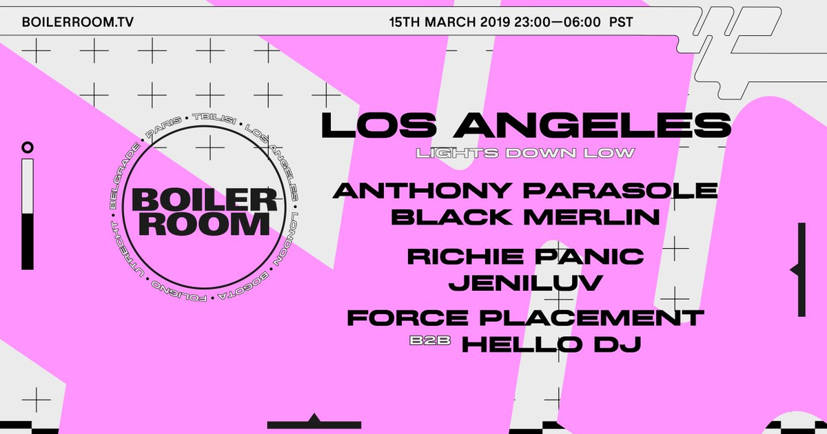Boiler Room LA: LDL Warehouse Party at TBA - Downtown LA, Los Angeles