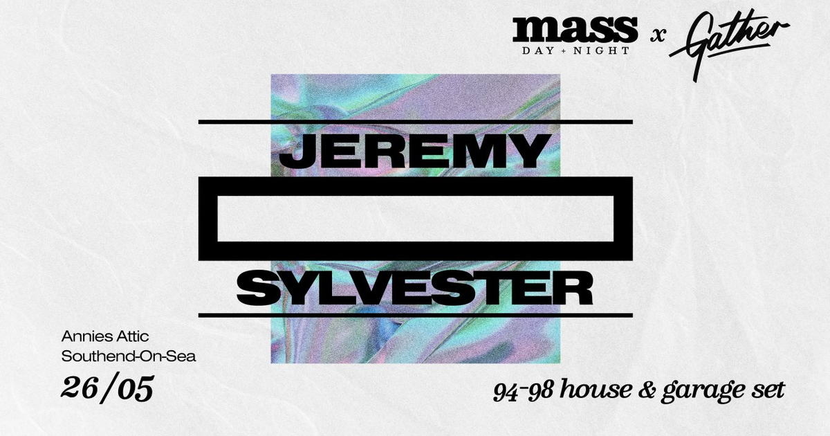 Mass X Gather day and Night with Jeremy Sylvester (94-98 set) at Annies Bar & Bistro, South + East Mass X Gather day and Night... 