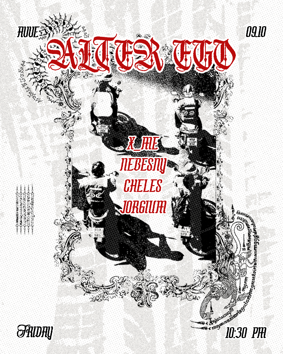 ALTER EGO 6 | GROOVE TECHNO - HYPNOTIC - ACID - BREAKBEAT | at