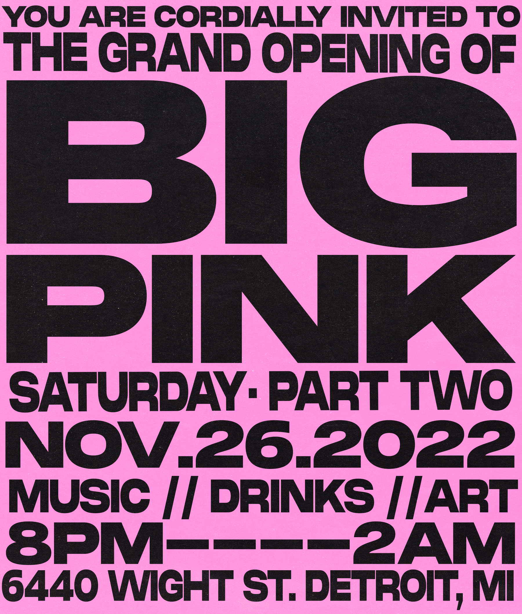 Big Pink Detroit